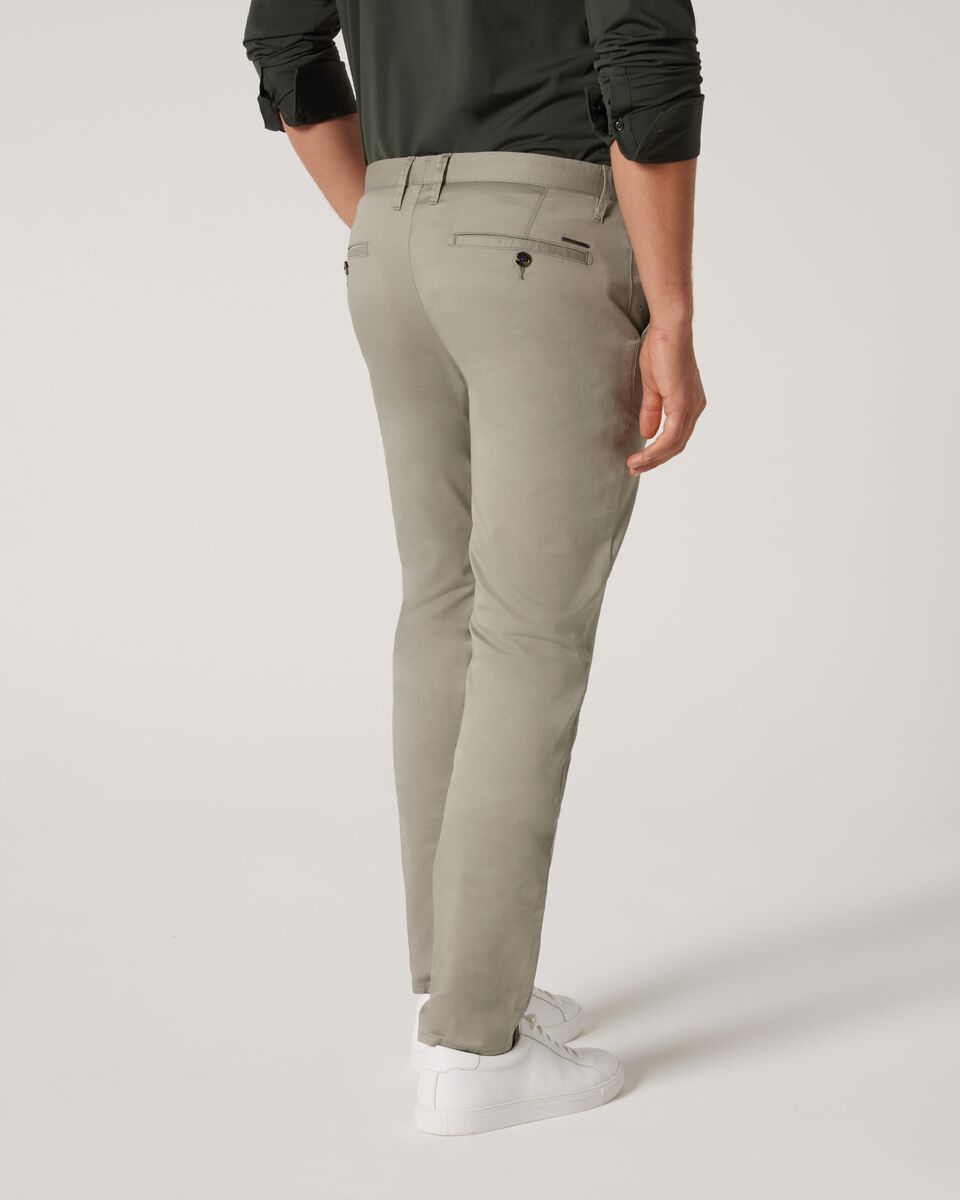 Ultra Slim Stretch Cotton Chino, Light Sage, hi-res